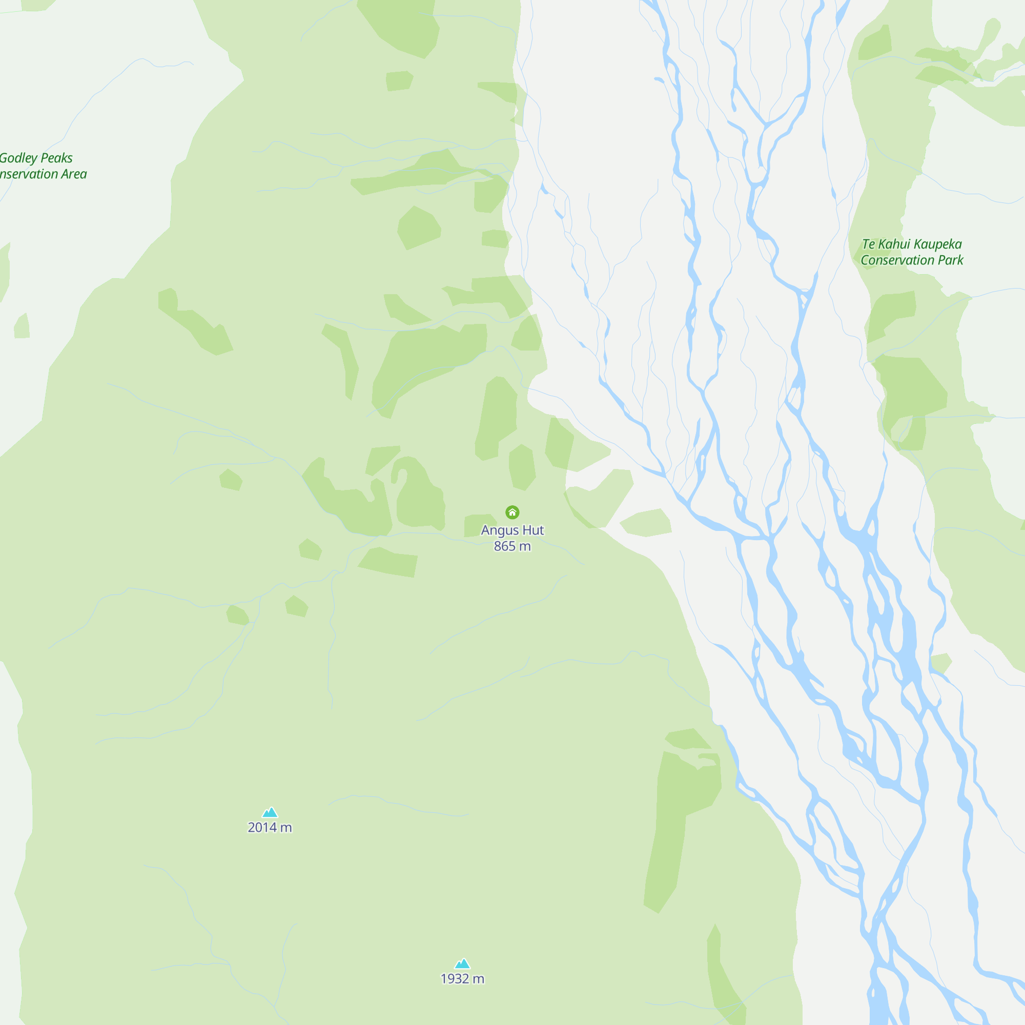 Angus Hut map