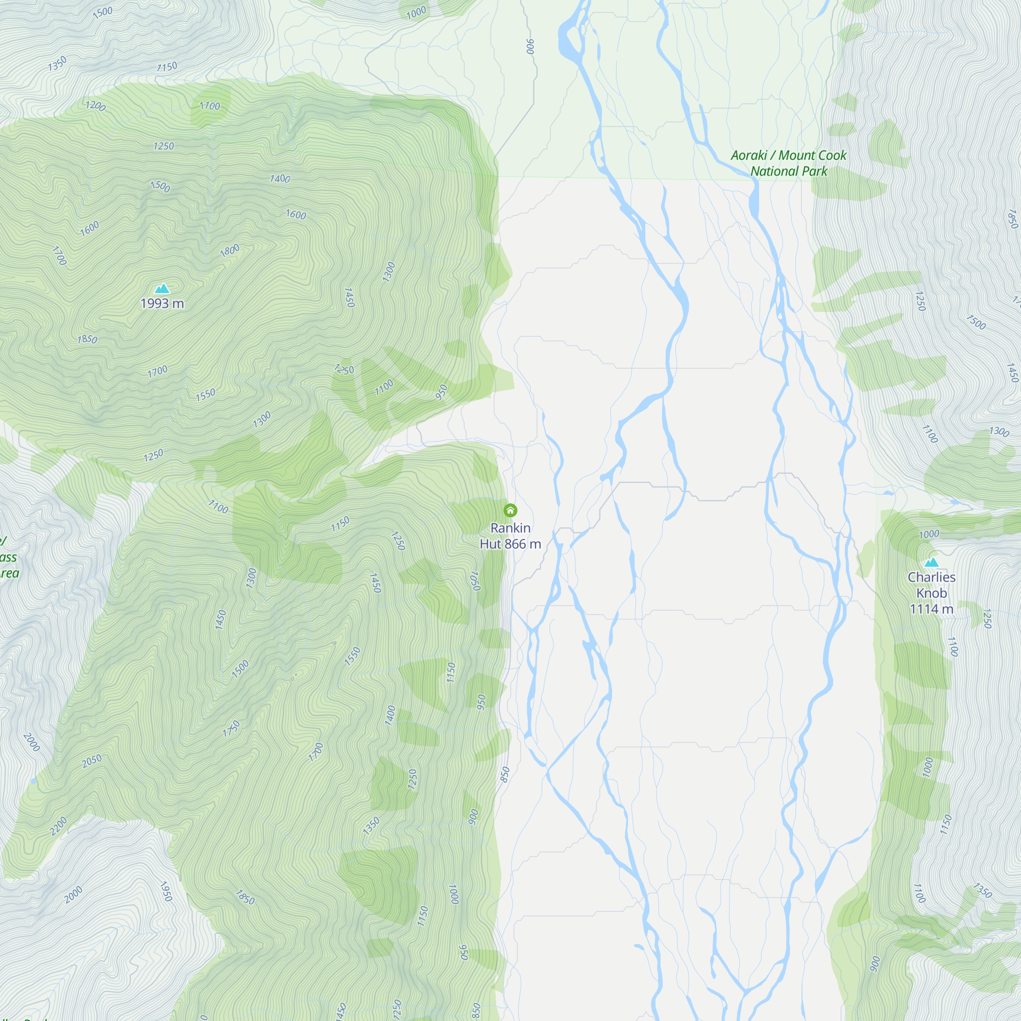 Rankin Hut map