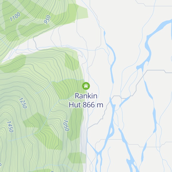 Map of Rankin Hut