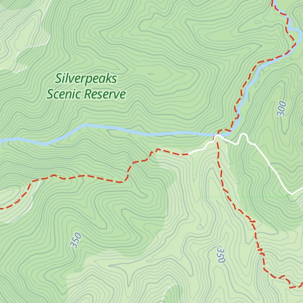 Map of Possum Hut