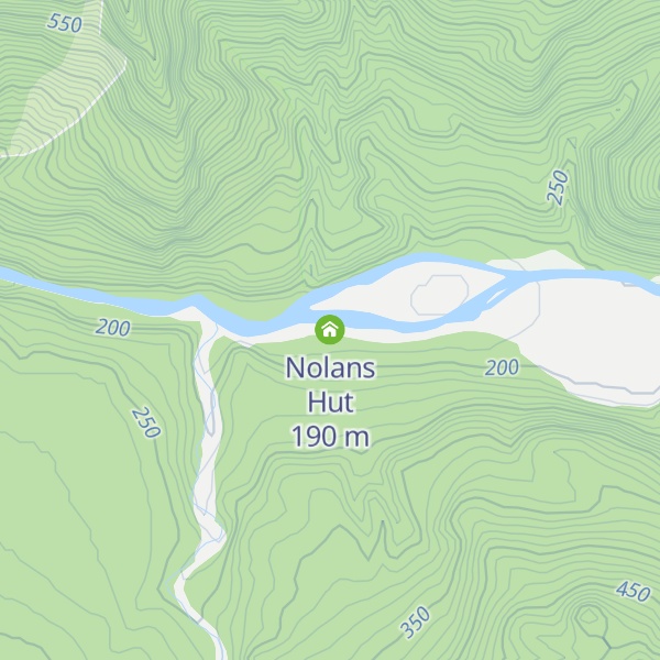 Map of Nolans Hut