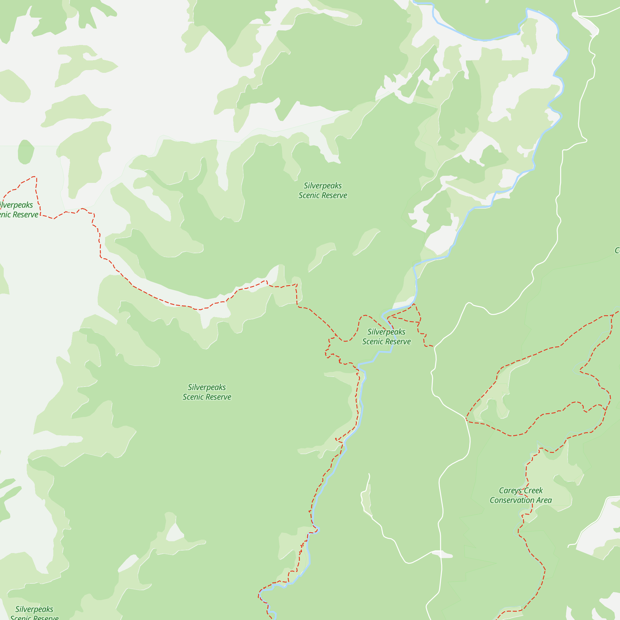 Philip J Cox Memorial Hut map