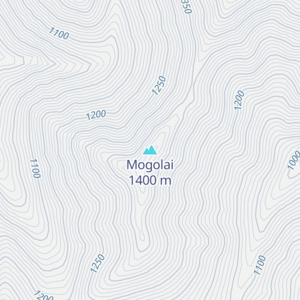 Map of Mogolai