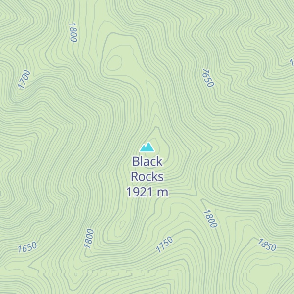 Map of Black Rocks