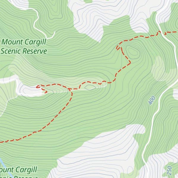 Map of Buttars Peak