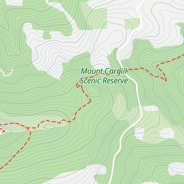 Map of Mount Holmes