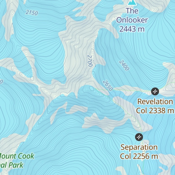 Map of Mount D'Archiac