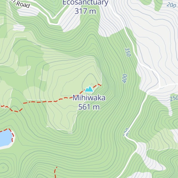 Map of Mihiwaka
