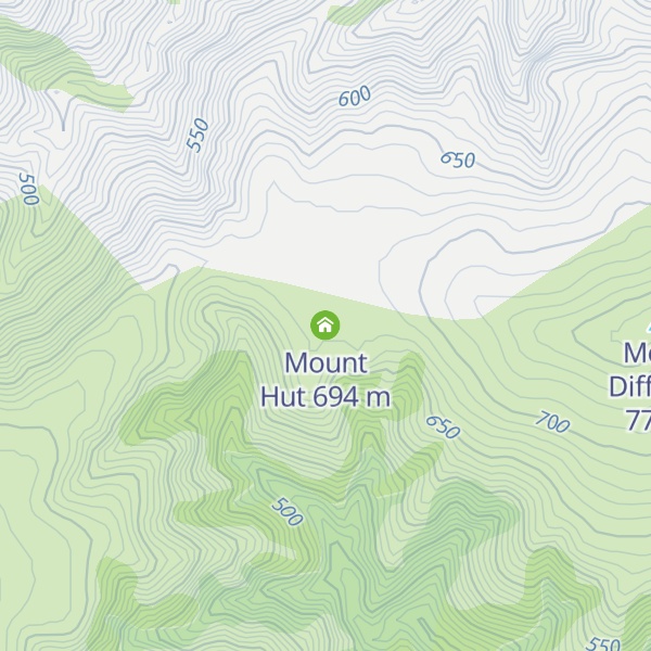 Map of Mount Hut