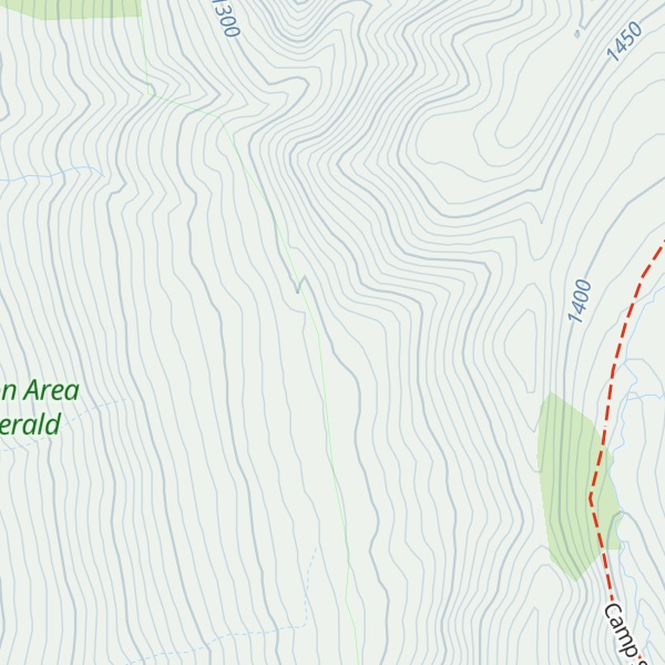 Map of Rex Simpson Hut