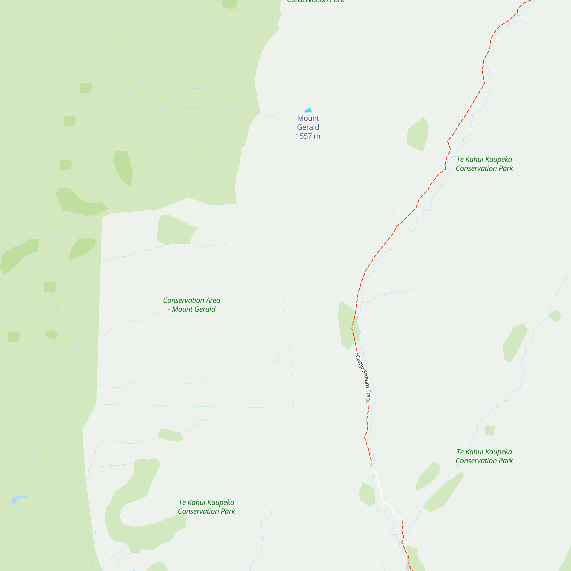 Rex Simpson Hut map