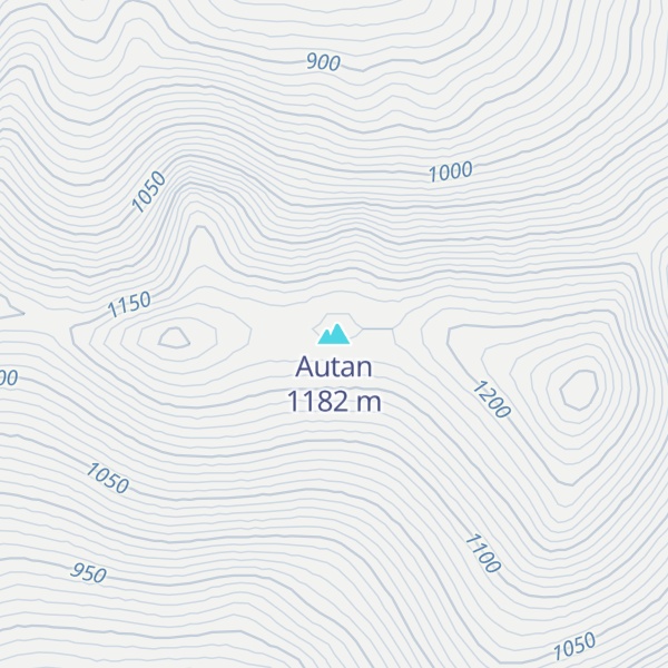 Map of Autan