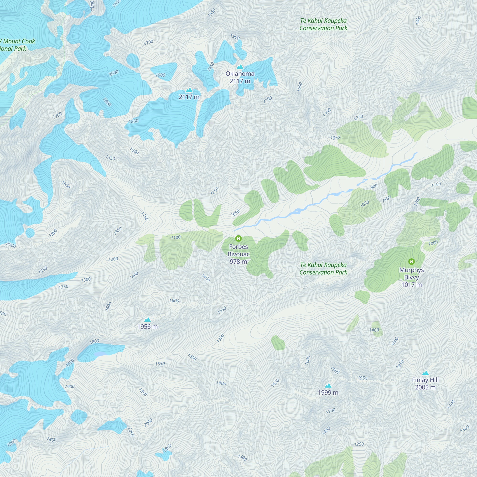 Forbes Bivouac map