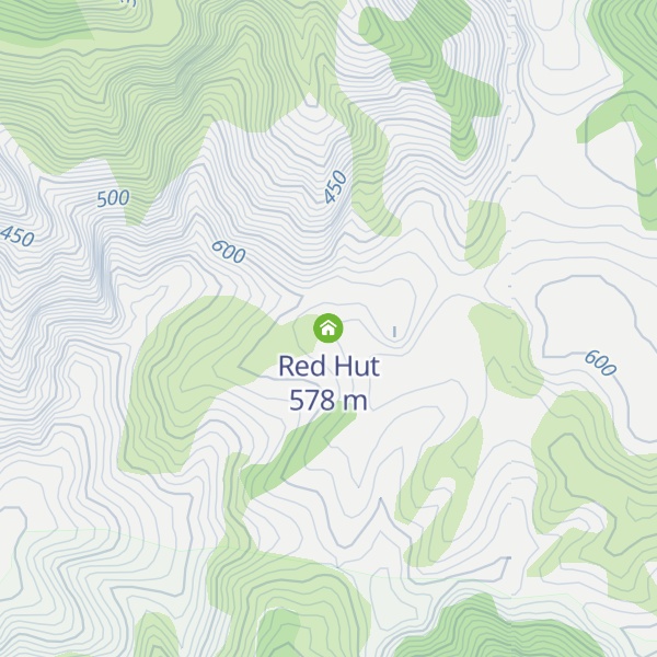 Map of Red Hut