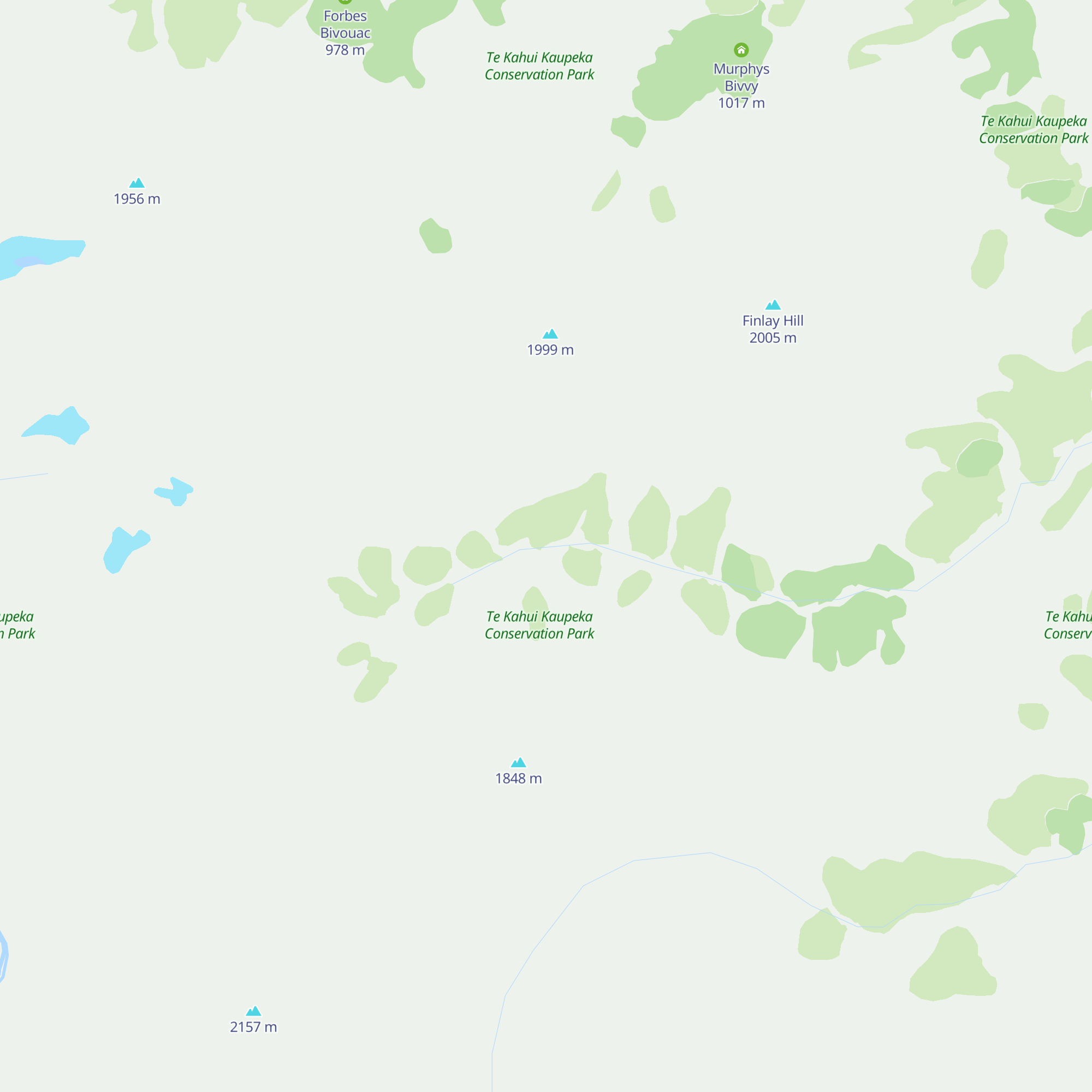 Carney's Bivvy No. 1 map