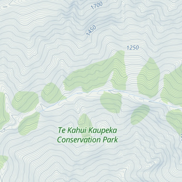 Map of Carney's Bivvy No. 1