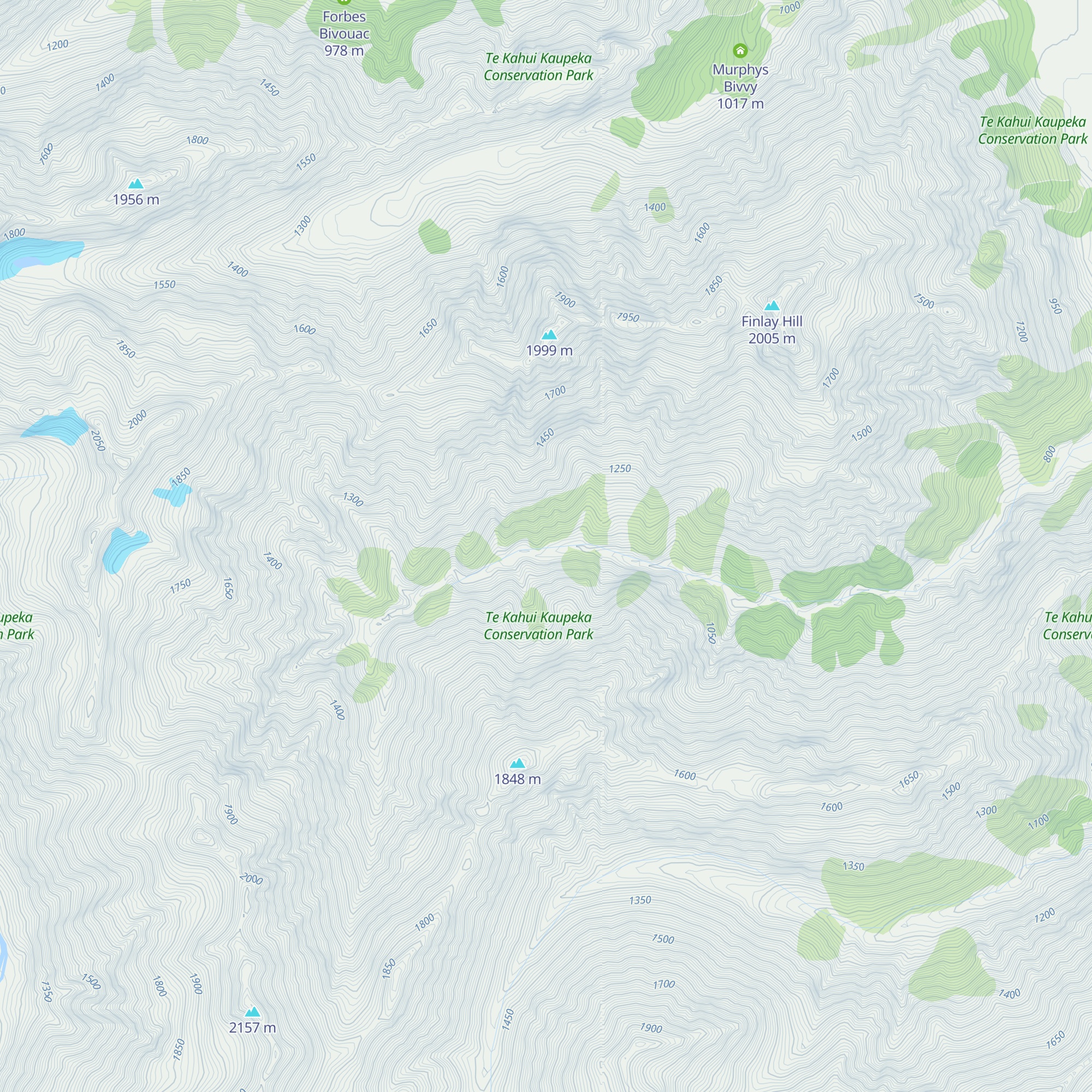 Carney's Bivvy No. 2 map
