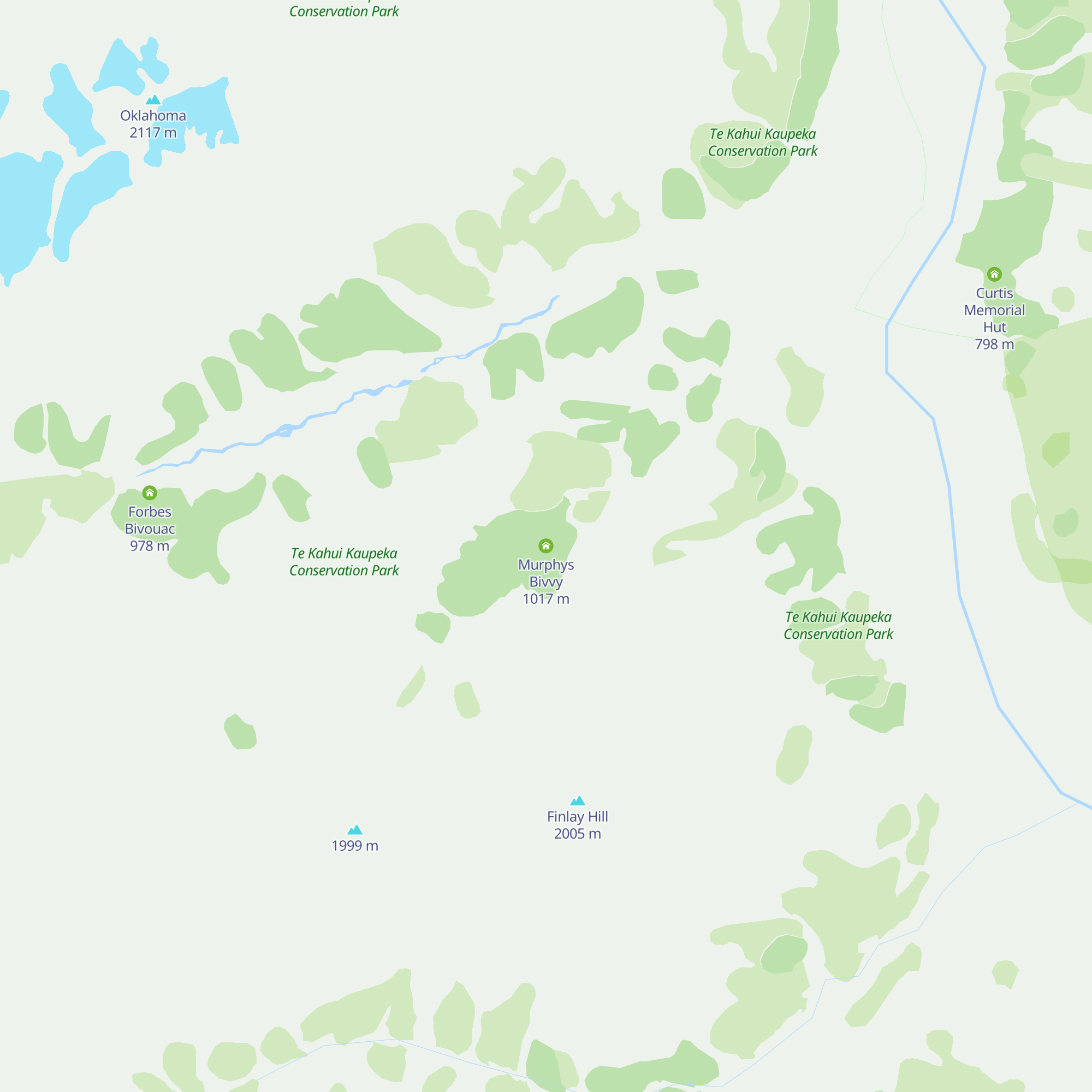 Murphys Bivvy map