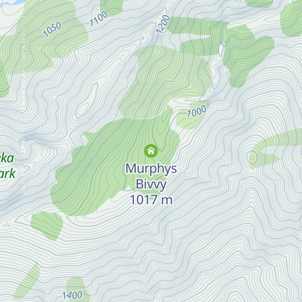 Map of Murphys Bivvy
