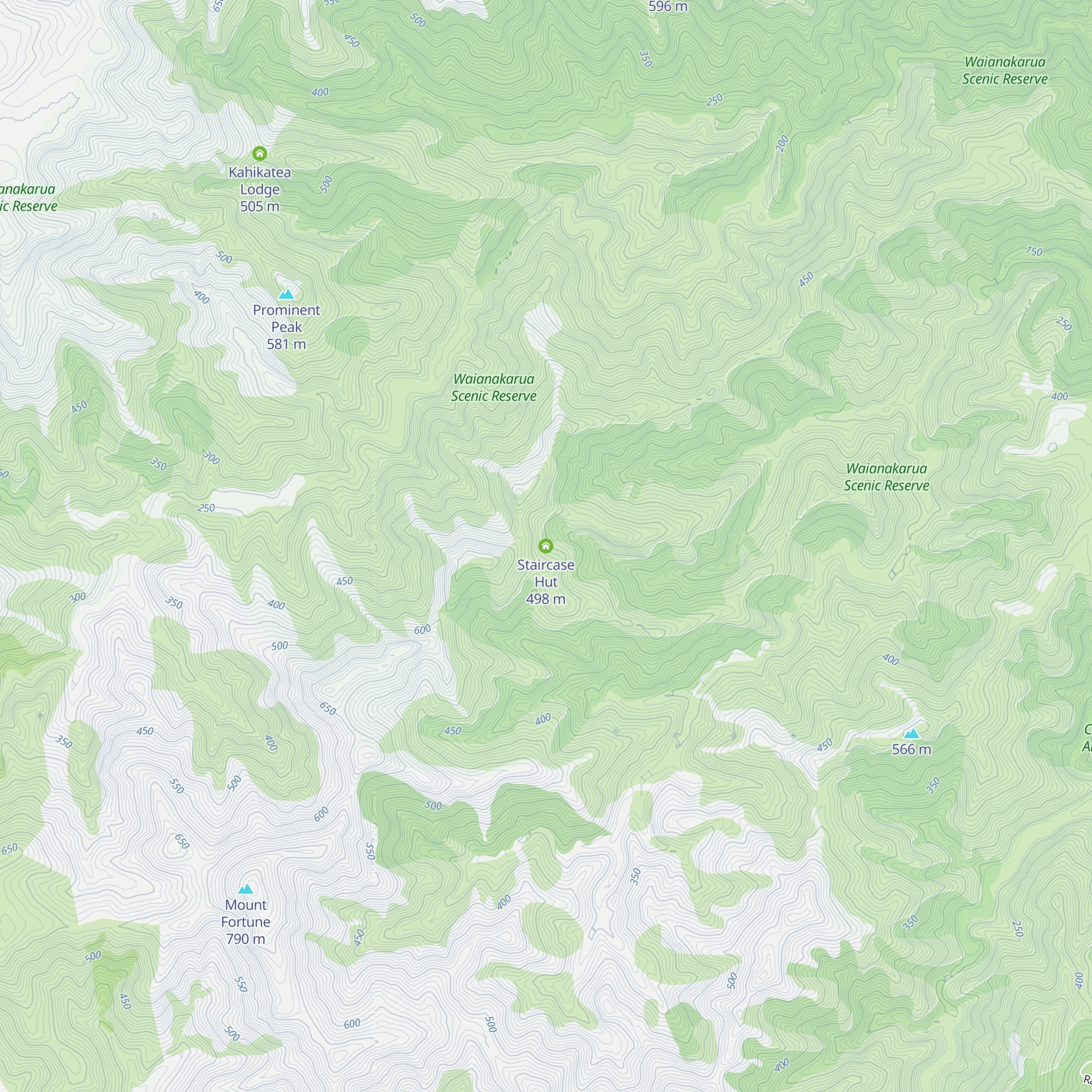 Staircase Hut map