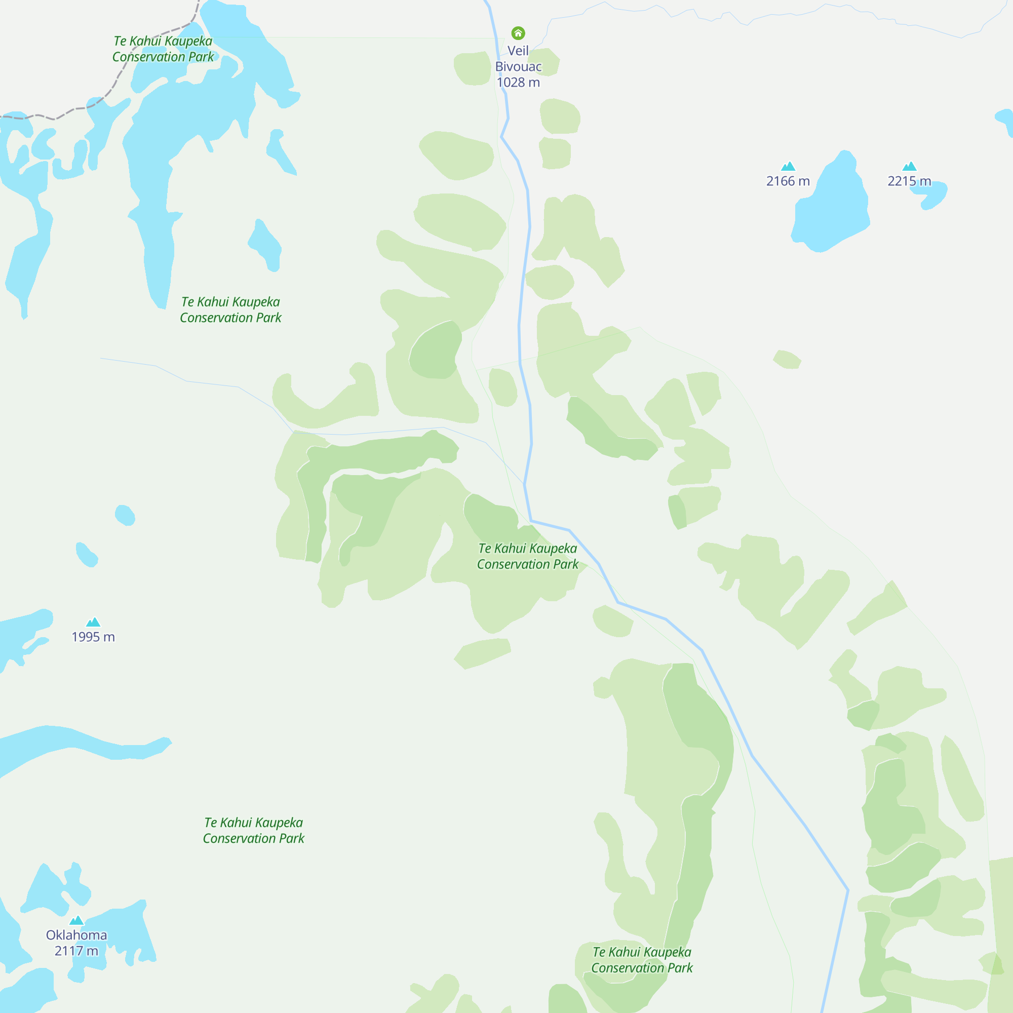 Saint Winifreds Hut map