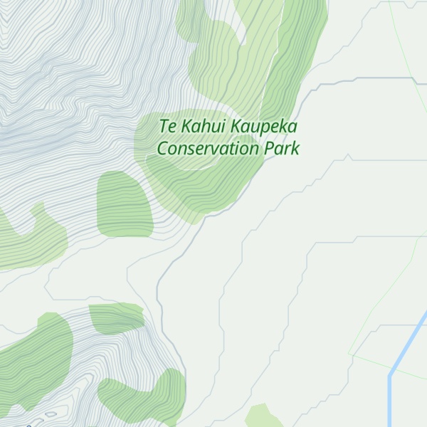 Map of Mistake Flats Hut