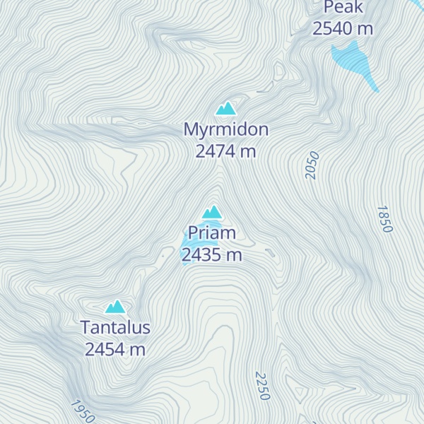 Map of Priam