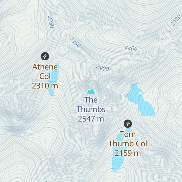 Map of The Thumbs