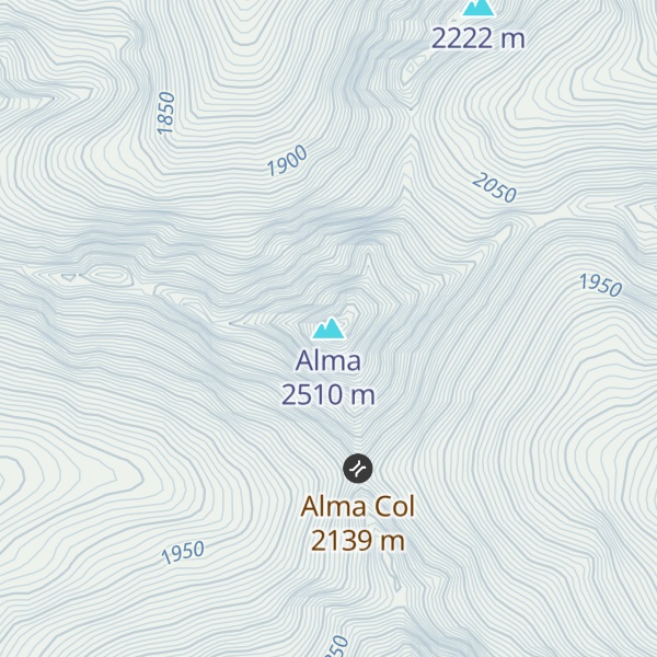 Map of Alma