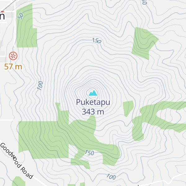 Map of Puketapu