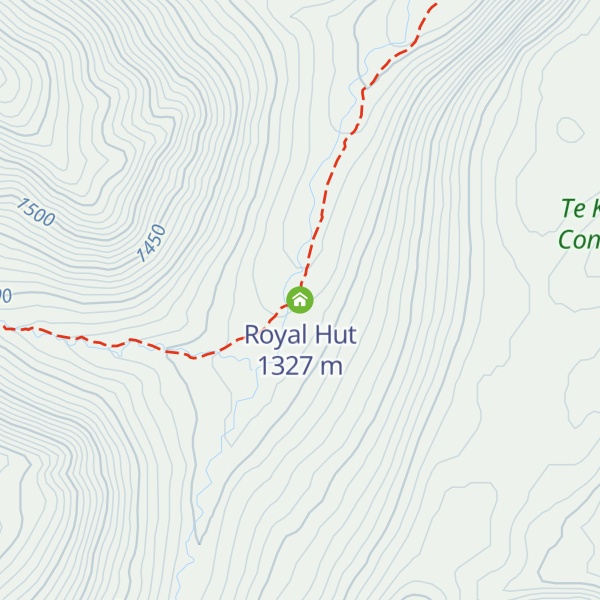 Map of Royal Hut