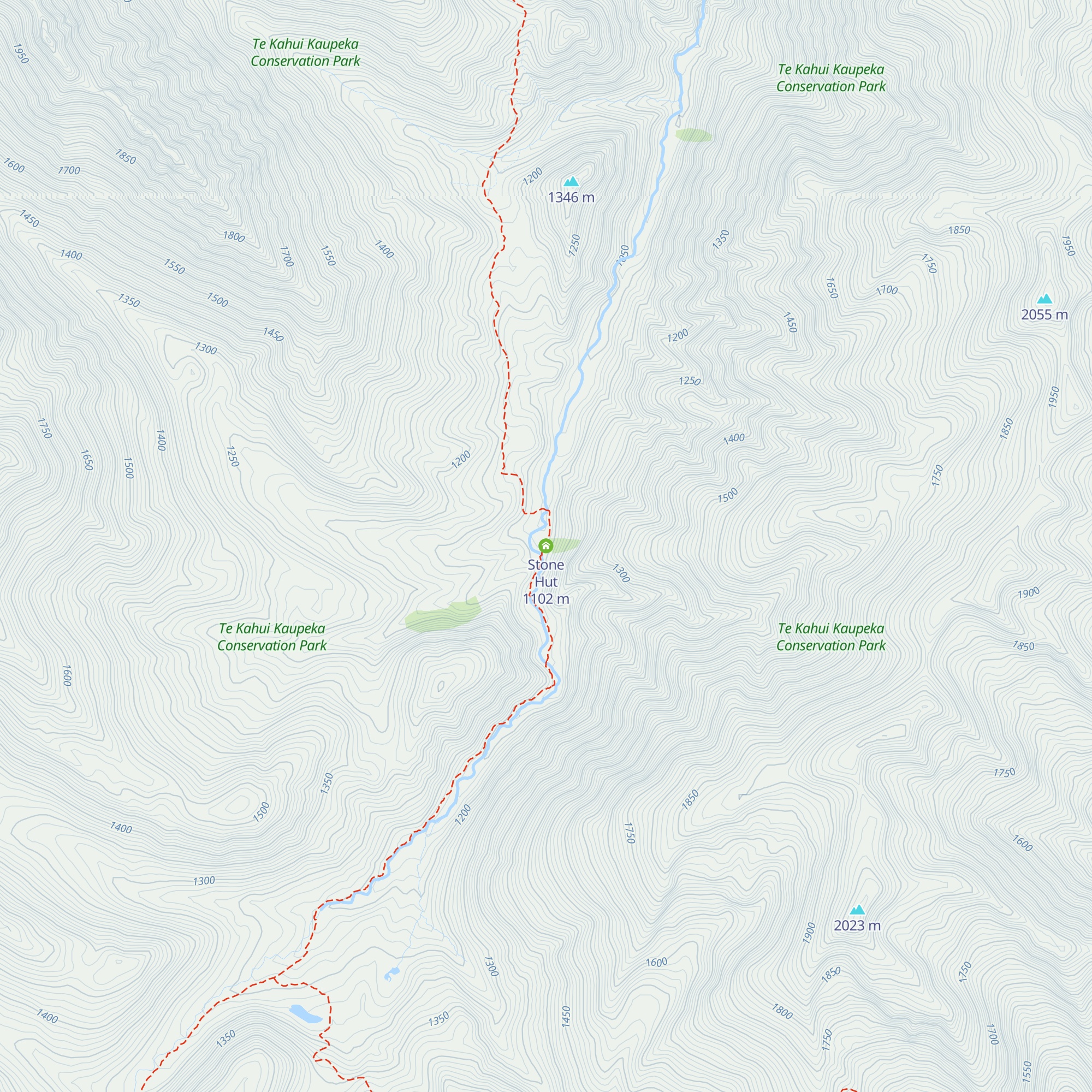 Stone Hut map
