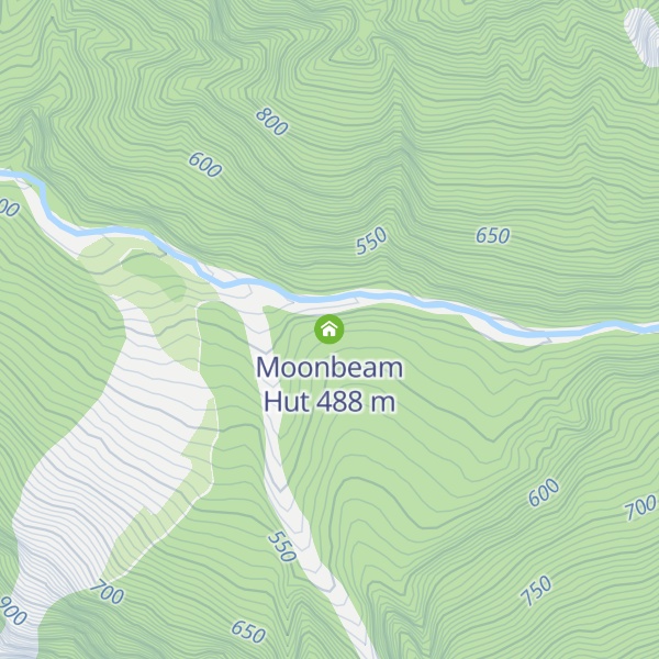 Map of Moonbeam Hut
