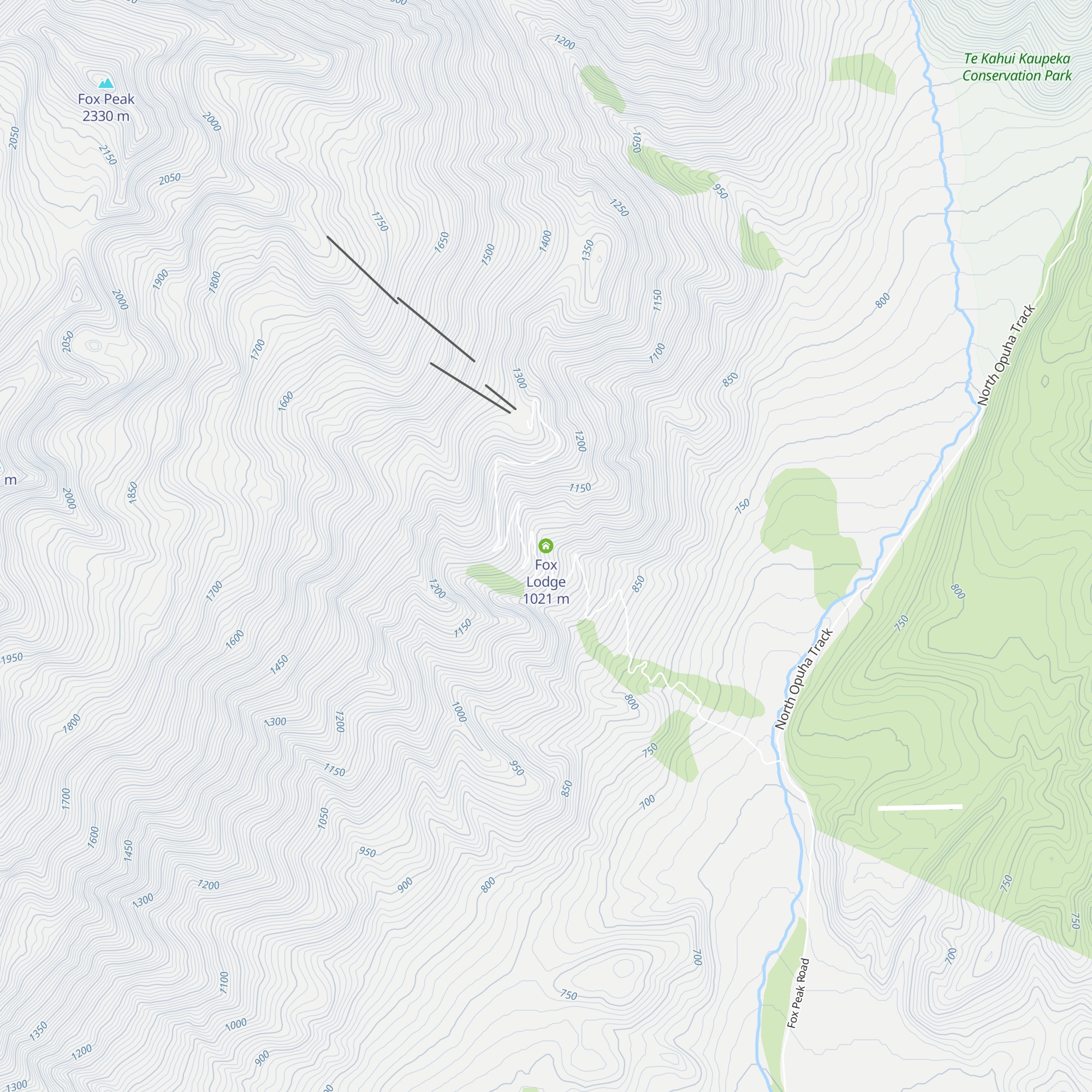 Fox Lodge map