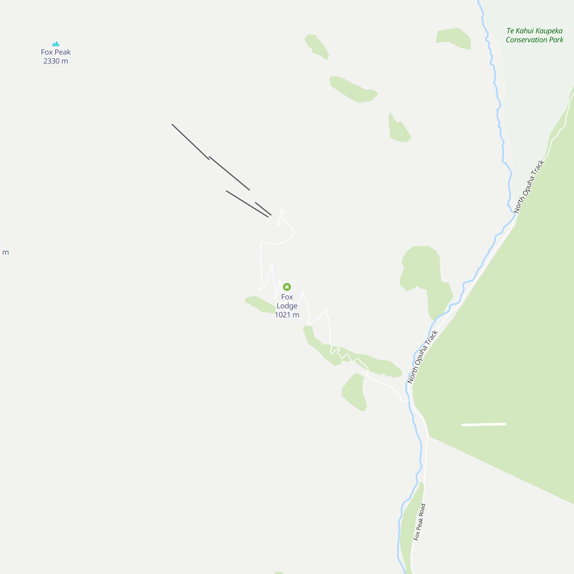 Fox Lodge map
