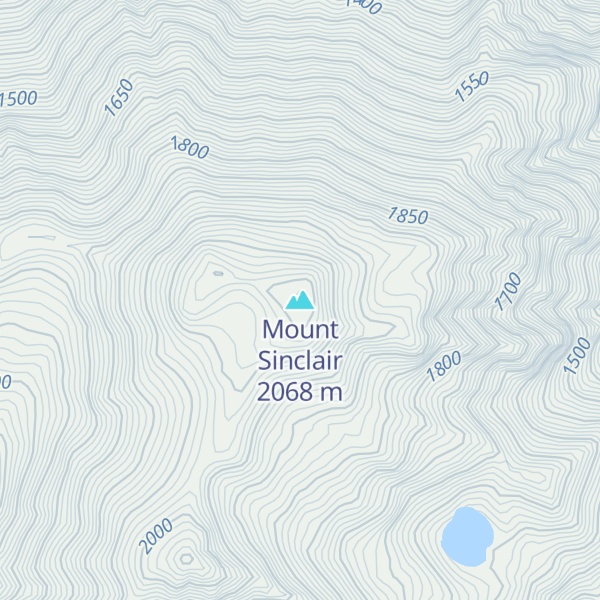 Map of Mount Sinclair