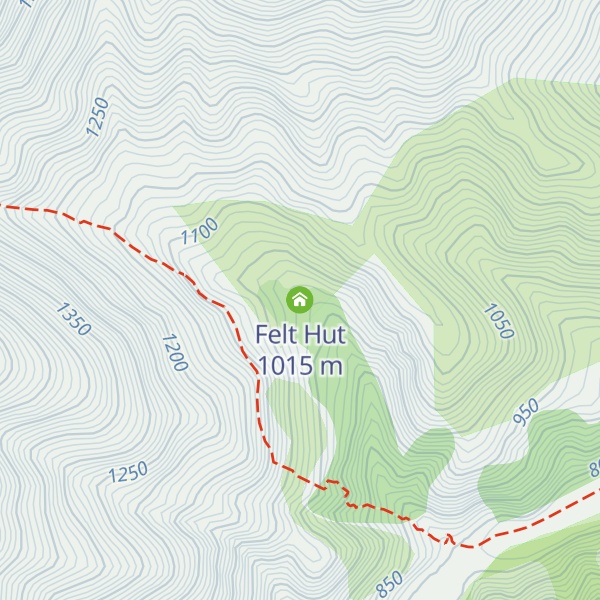 Map of Felt Hut