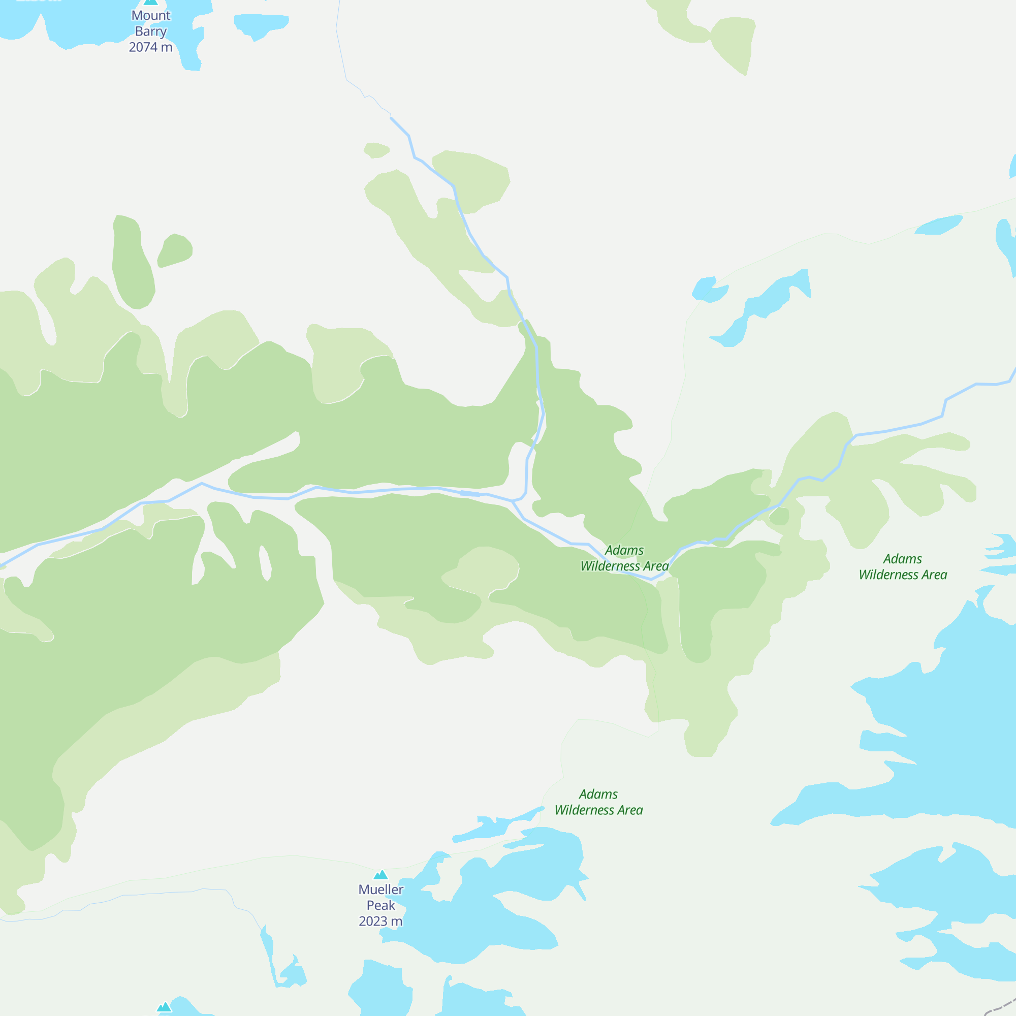 Smyth Hut map