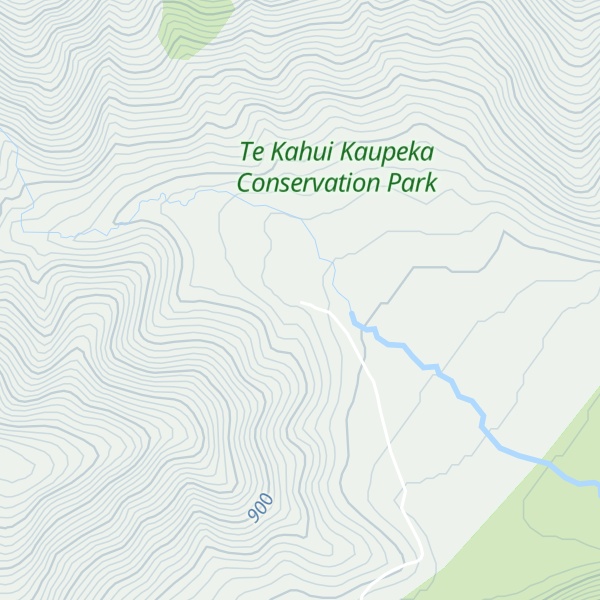 Map of Spurs Hut