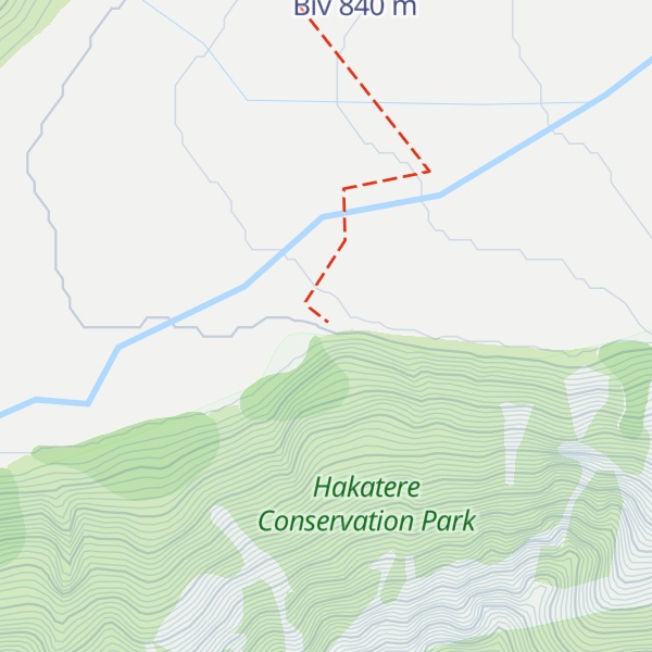 Map of Reischek Hut