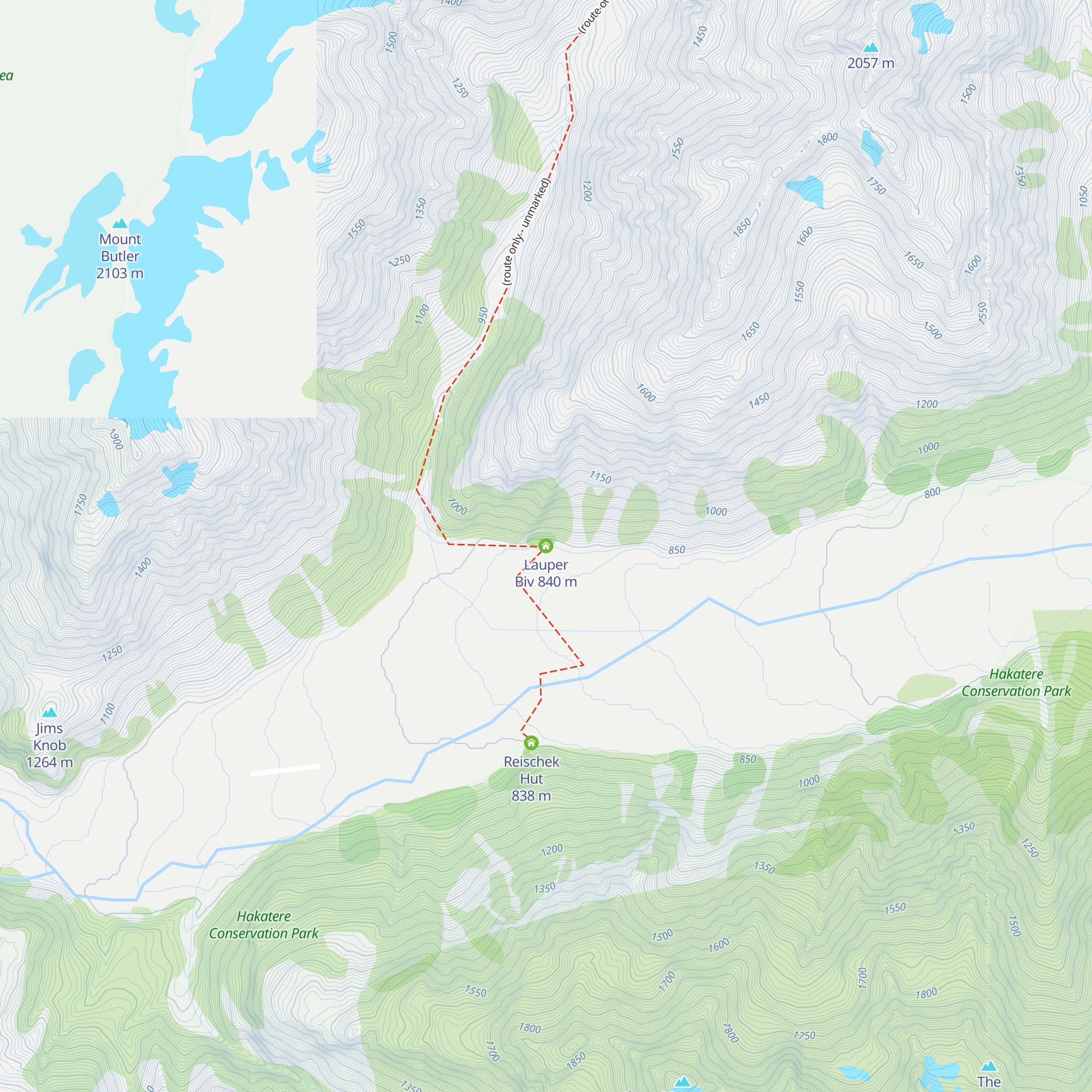 Lauper Biv map
