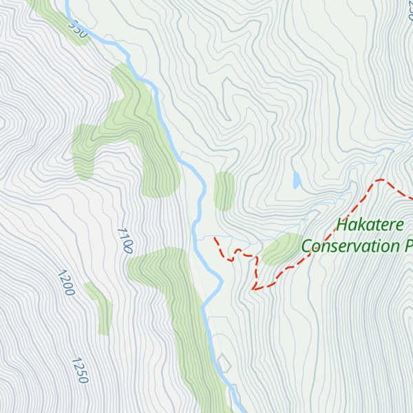 Map of Potts Hut