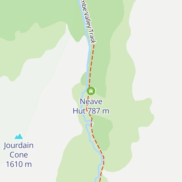 Map of Neave Hut