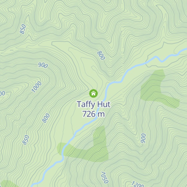 Map of Taffy Hut
