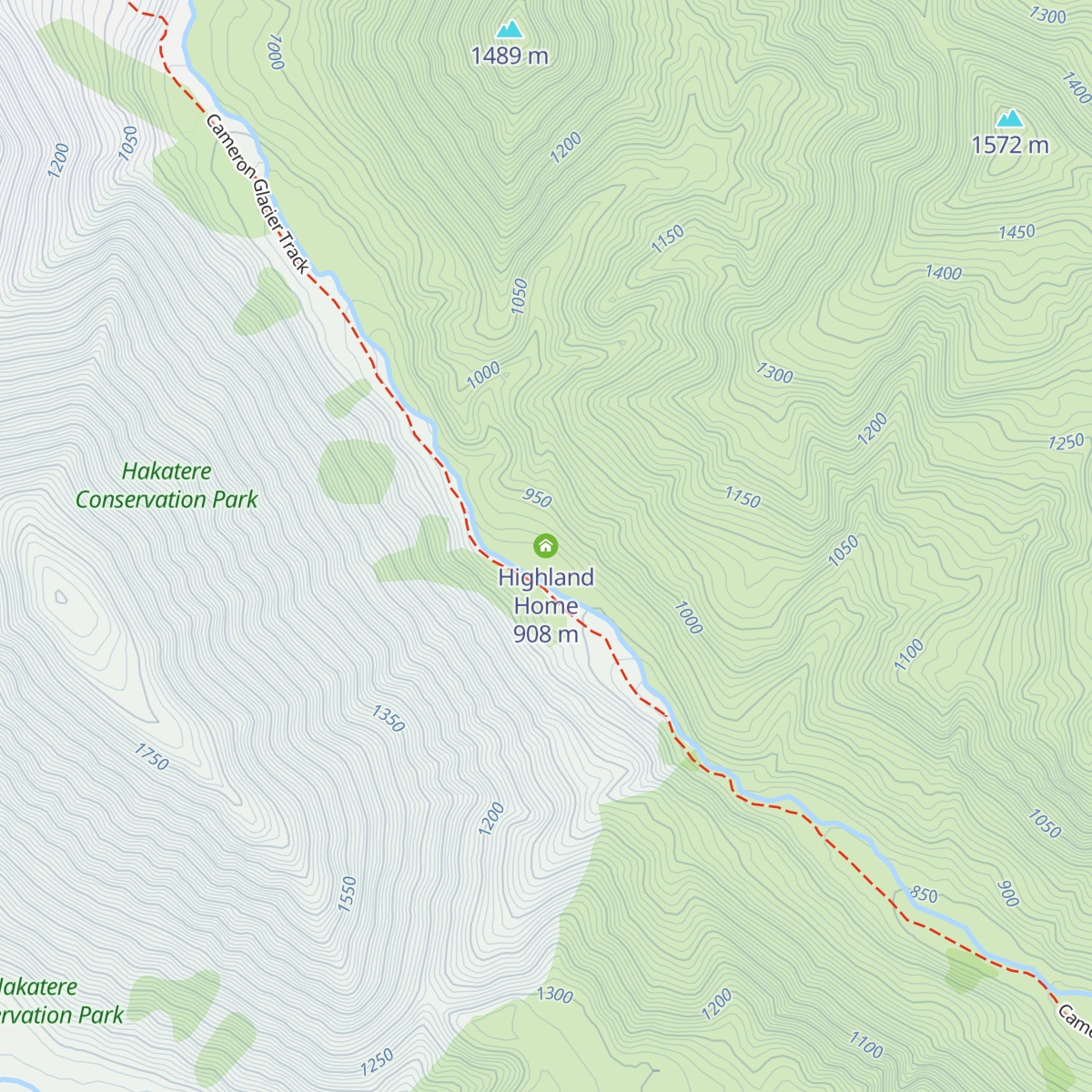 Highland Home map