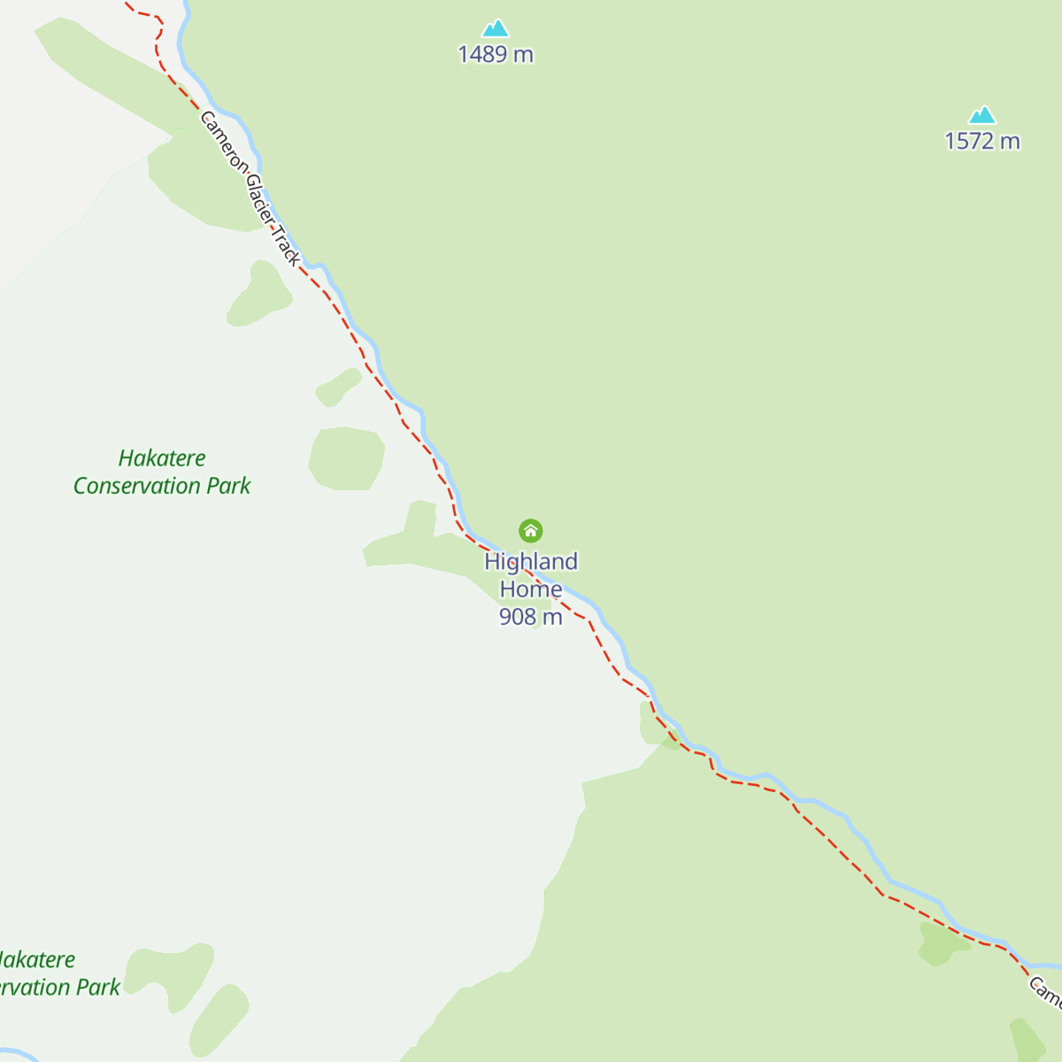 Highland Home map