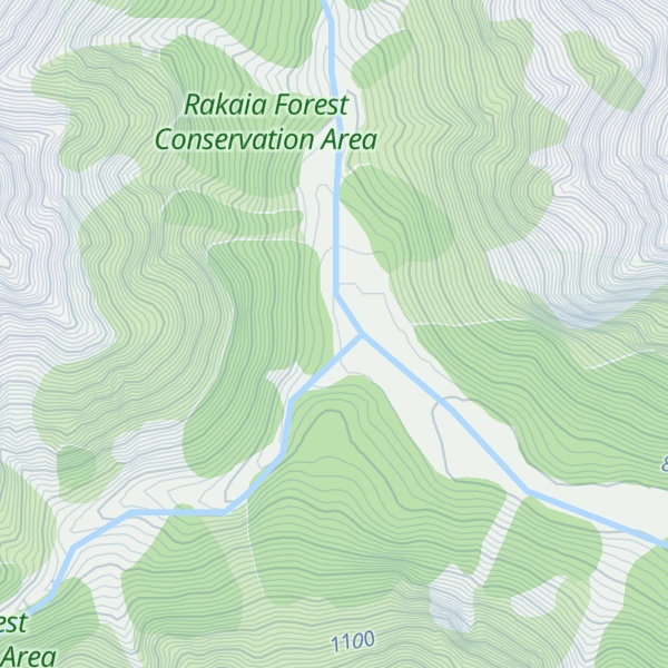 Map of West Mathias Bivouac