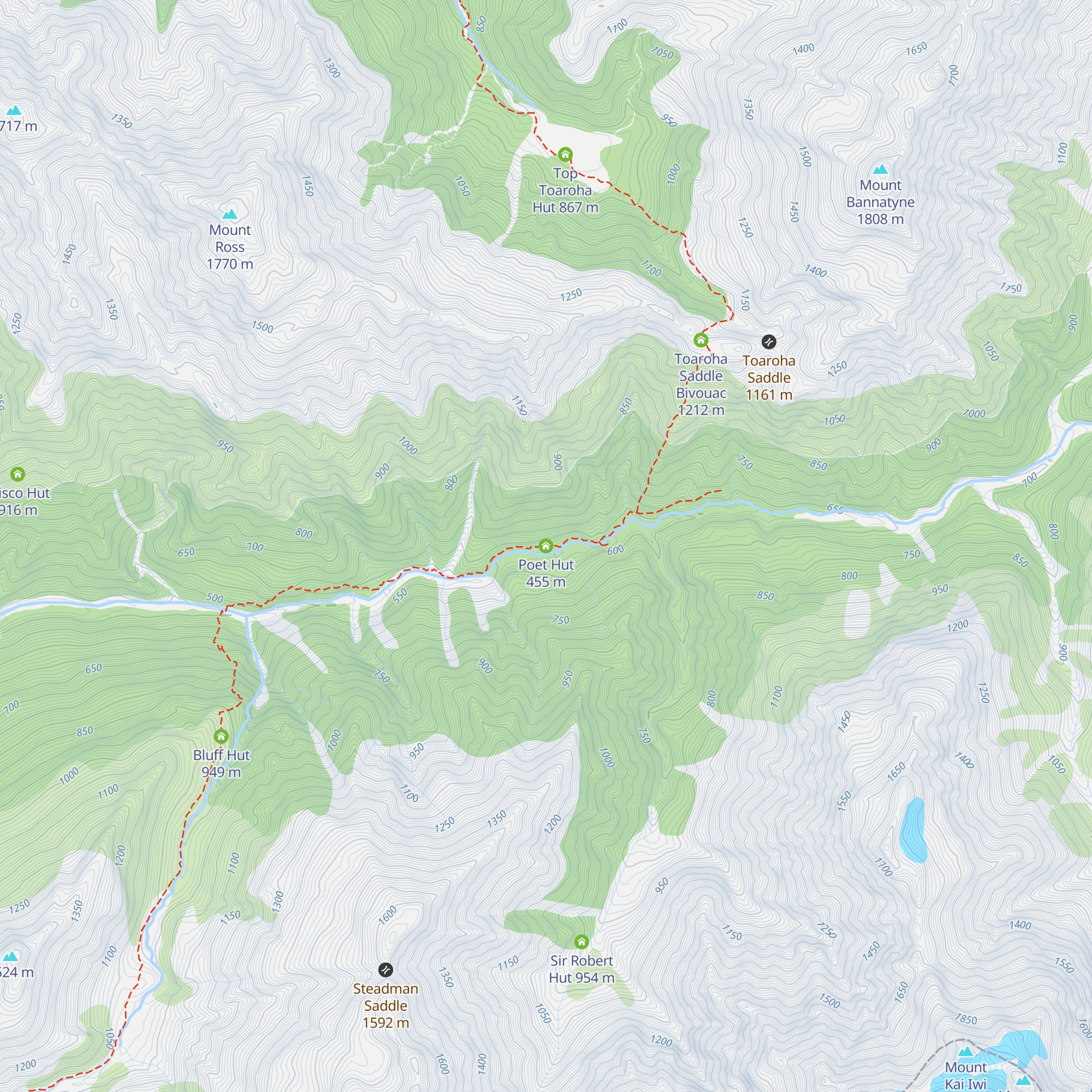 Poet Hut map