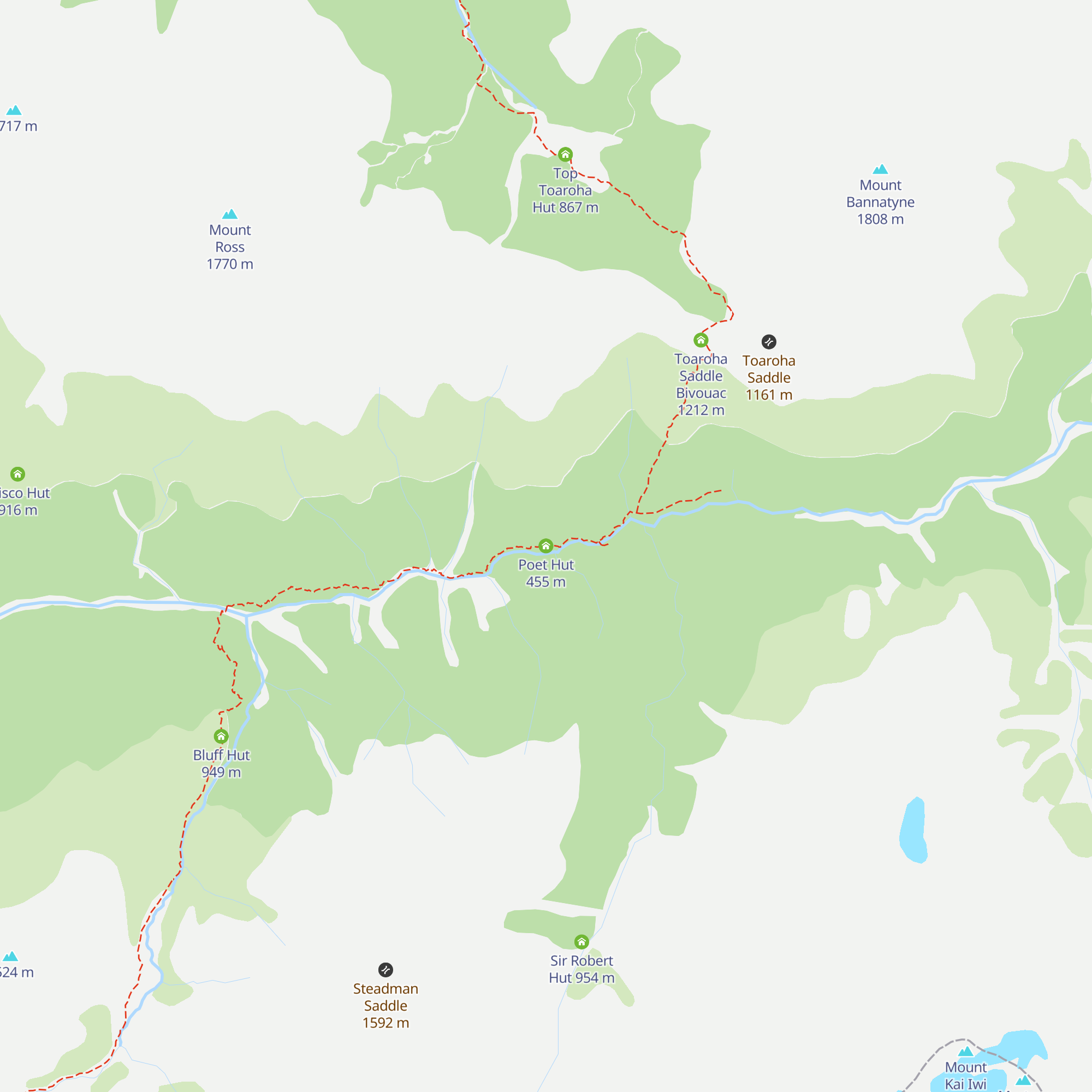 Poet Hut map