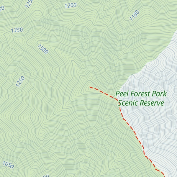 Map of Tarahaoa / Mount Peel